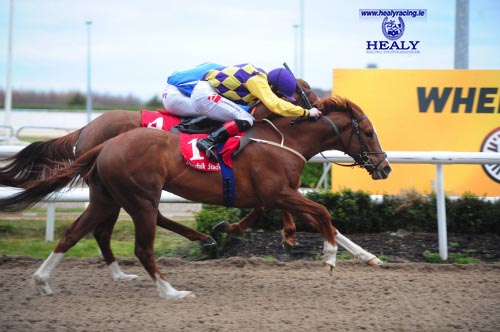 IT'S ALL A JOKE winning by a head over 6f at Dundalk on 23rd March 2018